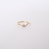 Wave Ring in Gold