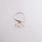 Pearly Ring in Silver