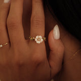 Sakura Ring In Gold