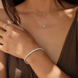 Vienna Necklace in Silver