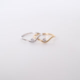 Wave Ring in Silver