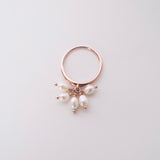 Pearly Ring in Rose Gold