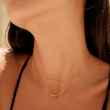 Aria Necklace in Gold