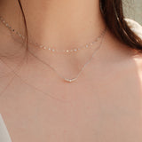 Twirl Necklace in Silver
