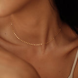 Twirl Necklace in Silver