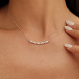 Carly Necklace in silver