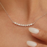 Carly Necklace in silver