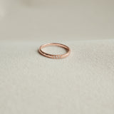 Jann Ring in rose gold