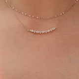Twirl Necklace in Silver